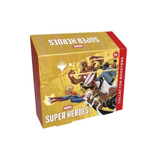 Magic The Gathering Marvel Super Heroes Collector Booster Box Magic The Gathering Marvel Super Heroes Collector Booster Box