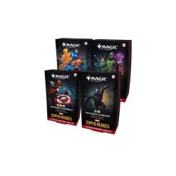 Magic the Gathering Marvel Super Heroes Commander Decks (4 Decks Per Display)-2-JToys