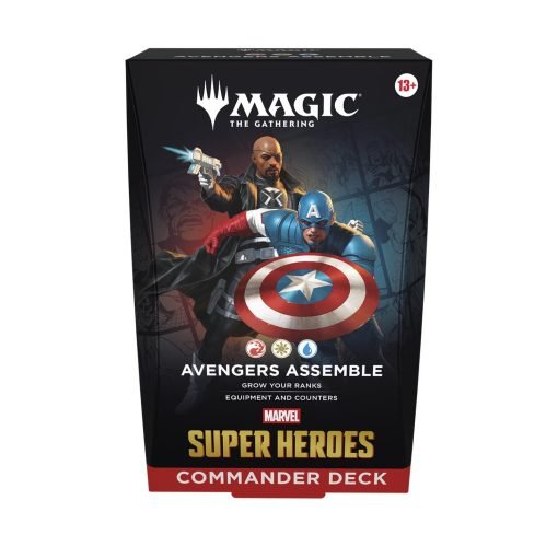 Magic The Gathering Marvel Super Heroes Commander Decks (4 Decks Per Display)-13-Jtoys Magic The Gathering Marvel Super Heroes Commander Decks (4 Decks Per Display)-13-Jtoys