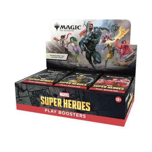 Magic The Gathering Marvel Super Heroes Play Boosters (30 Boosters Per Display)-4-Jtoys