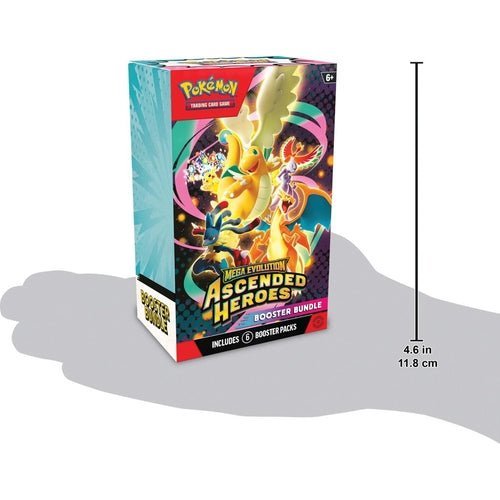Pokemon Trading Card Game Mega Evolution Ascended Heroes Booster Bundle - Image 3 Pokemon Trading Card Game Mega Evolution Ascended Heroes Booster Bundle - Image 3
