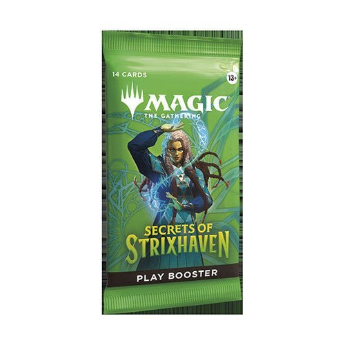 Magic: The Gathering Secrets Of Strixhaven Single Play Booster Pack Magic: The Gathering Secrets Of Strixhaven Single Play Booster Pack