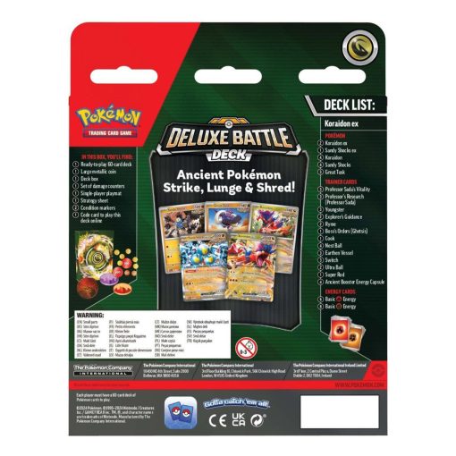 Pokemon Trading Card Game Miraidon Ex &Amp; Koraidon Ex Deluxe Battle Decks (Pair) - Image 2
