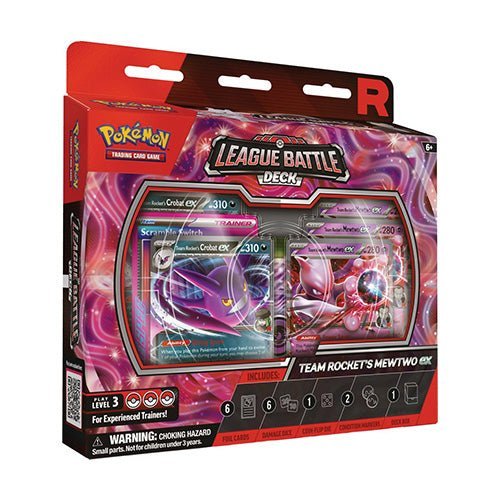 Pokemon Trading Card Game Team Rocket'S Mewtwo Ex League Battle Deck Pokemon Trading Card Game Team Rocket'S Mewtwo Ex League Battle Deck