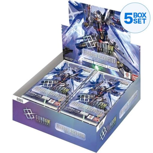 Bandai Gundam Card Game Freedom Ascension Gd05 Booster Box Japanese Bandai Gundam Card Game Freedom Ascension Gd05 Booster Box Japanese