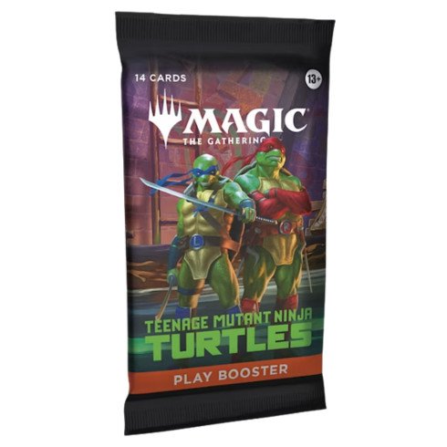 Magic: The Gathering Teenage Mutant Ninja Turtles Single Play Booster Pack Magic: The Gathering Teenage Mutant Ninja Turtles Single Play Booster Pack