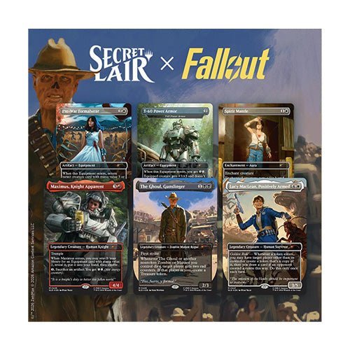 Magic Secret Lair X Fallout Beyond Vault 33 Non Foil Edition Magic Secret Lair X Fallout Beyond Vault 33 Non Foil Edition