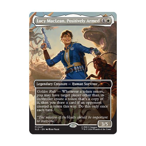 Magic Secret Lair X Fallout Beyond Vault 33 Non Foil Edition - Image 5 Magic Secret Lair X Fallout Beyond Vault 33 Non Foil Edition - Image 5