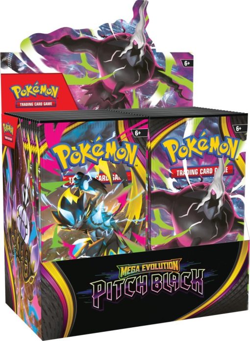 Pokemon Tcg Mega Evolution Pitch Black Booster Box