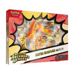 Alternative view of Pokemon TCG Mega Evolution Ascended Heroes Mega Meganium / Mega Emboar / Mega Feraligatr ex Box (Set of 3)