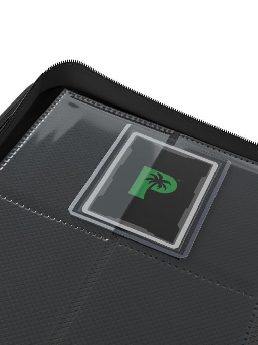 Palms Off Gaming Collector'S Series Top Loader Zip Binder - 9 Pocket - Black - Image 3 Palms Off Gaming Collector'S Series Top Loader Zip Binder - 9 Pocket - Black - Image 3
