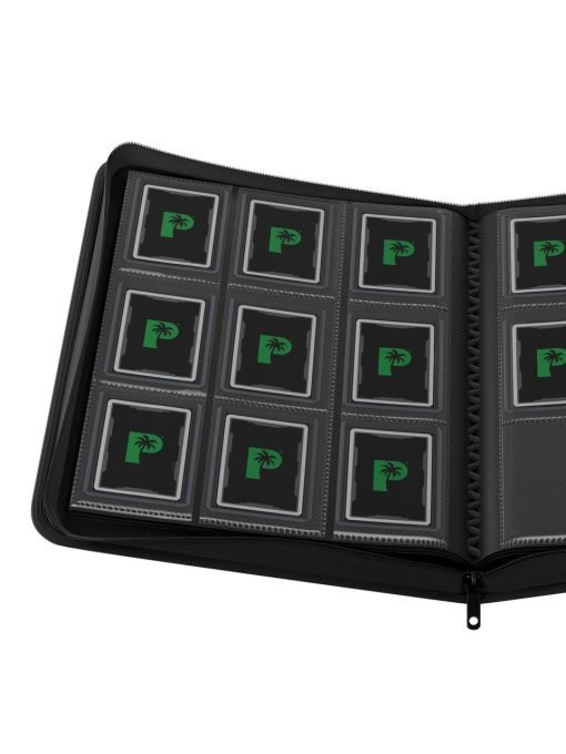 Palms Off Gaming Collector'S Series Top Loader Zip Binder - 9 Pocket - Black - Image 2 Palms Off Gaming Collector'S Series Top Loader Zip Binder - 9 Pocket - Black - Image 2