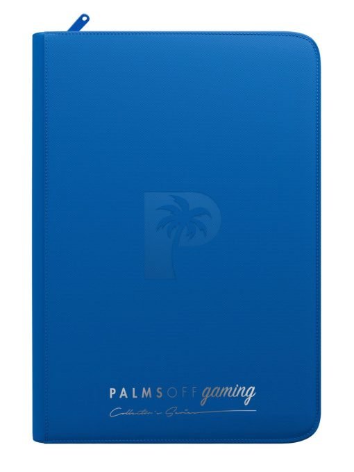 Palms Off Gaming Collector'S Series Top Loader Zip Binder - 9 Pocket - Blue - Image 7 Palms Off Gaming Collector'S Series Top Loader Zip Binder - 9 Pocket - Blue - Image 7