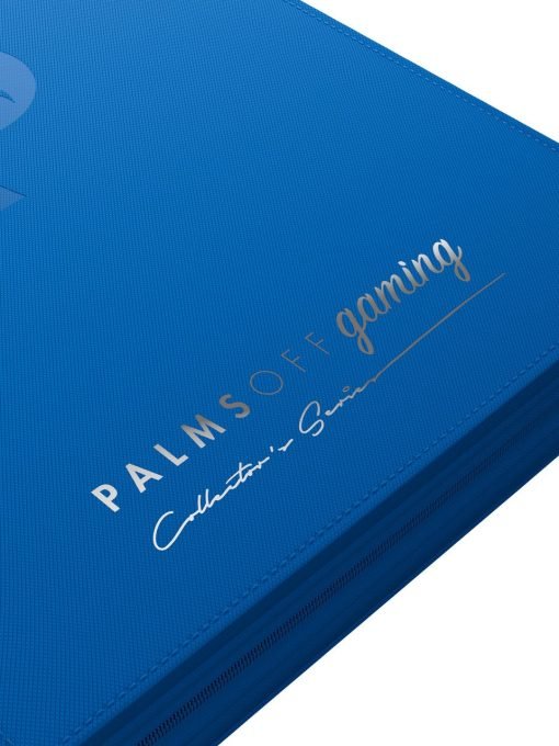 Palms Off Gaming Collector'S Series Top Loader Zip Binder - 9 Pocket - Blue - Image 4 Palms Off Gaming Collector'S Series Top Loader Zip Binder - 9 Pocket - Blue - Image 4