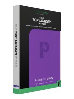 Palms Off Gaming Collector'S Series Top Loader Zip Binder - 9 Pocket - Purple - Image 8 Palms Off Gaming Collector'S Series Top Loader Zip Binder - 9 Pocket - Purple - Image 8