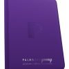 Palms Off Gaming Collector'S Series Top Loader Zip Binder - 9 Pocket - Purple - Jtoys