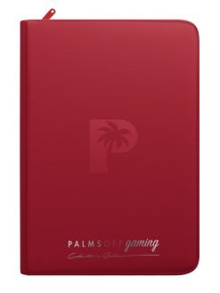 Palms Off Gaming Collector'S Series Top Loader Zip Binder - 9 Pocket - Red - Image 7 Palms Off Gaming Collector'S Series Top Loader Zip Binder - 9 Pocket - Red - Image 7