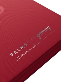 Palms Off Gaming Collector'S Series Top Loader Zip Binder - 9 Pocket - Red - Image 4 Palms Off Gaming Collector'S Series Top Loader Zip Binder - 9 Pocket - Red - Image 4