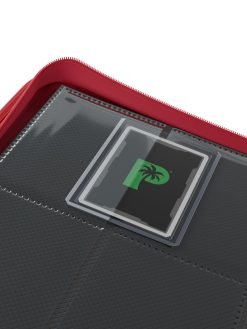 Palms Off Gaming Collector'S Series Top Loader Zip Binder - 9 Pocket - Red - Image 3 Palms Off Gaming Collector'S Series Top Loader Zip Binder - 9 Pocket - Red - Image 3