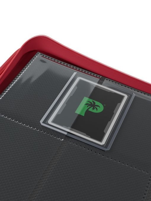 Palms Off Gaming Collector'S Series Top Loader Zip Binder - 9 Pocket - Red - Image 3 Palms Off Gaming Collector'S Series Top Loader Zip Binder - 9 Pocket - Red - Image 3