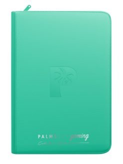 Palms Off Gaming Collector'S Series Top Loader Zip Binder - 9 Pocket - Turquoise - Image 7 Palms Off Gaming Collector'S Series Top Loader Zip Binder - 9 Pocket - Turquoise - Image 7