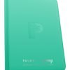 Palms Off Gaming Collector'S Series Top Loader Zip Binder - 9 Pocket - Turquoise - Jtoys