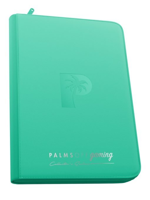 Palms Off Gaming Collector'S Series Top Loader Zip Binder - 9 Pocket - Turquoise Palms Off Gaming Collector'S Series Top Loader Zip Binder - 9 Pocket - Turquoise