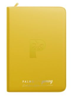 Palms Off Gaming Collector'S Series Top Loader Zip Binder - 9 Pocket - Yellow - Image 7 Palms Off Gaming Collector'S Series Top Loader Zip Binder - 9 Pocket - Yellow - Image 7