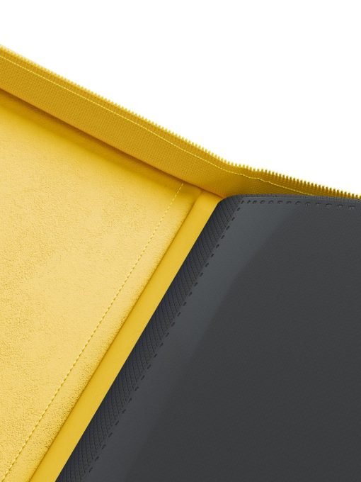 Palms Off Gaming Collector'S Series Top Loader Zip Binder - 9 Pocket - Yellow - Image 6 Palms Off Gaming Collector'S Series Top Loader Zip Binder - 9 Pocket - Yellow - Image 6