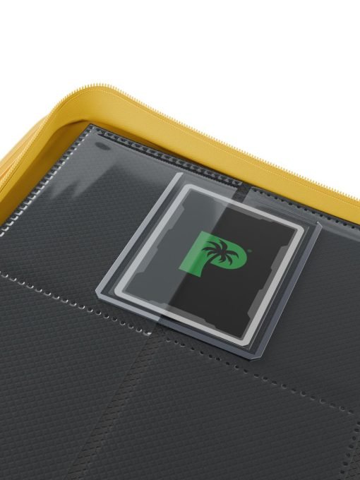 Palms Off Gaming Collector'S Series Top Loader Zip Binder - 9 Pocket - Yellow - Image 3 Palms Off Gaming Collector'S Series Top Loader Zip Binder - 9 Pocket - Yellow - Image 3