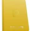 Palms Off Gaming Collector'S Series Top Loader Zip Binder - 9 Pocket - Yellow - Jtoys