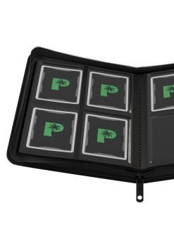 Alternative view of Palms Off Gaming Collector's Series 4 Pocket Zip Binder - Black