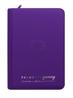 Palms Off Gaming Collector'S Series 4 Pocket Zip Binder - Purple - Image 7