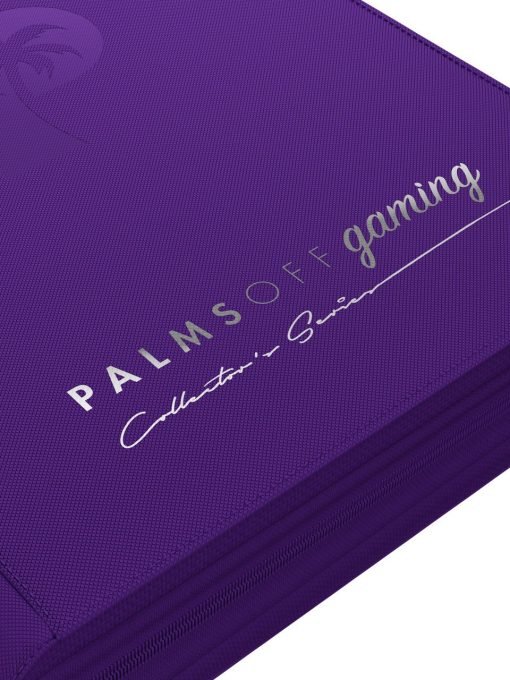 Palms Off Gaming Collector'S Series 4 Pocket Zip Binder - Purple - Image 4