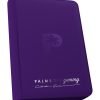 Palms Off Gaming Collector's Series 4 Pocket Zip Binder - Purple