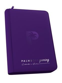 Palms Off Gaming Collector's Series 4 Pocket Zip Binder - Purple