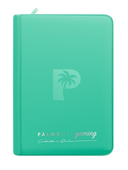 Palms Off Gaming Collector'S Series 4 Pocket Zip Binder - Turquoise - Image 7