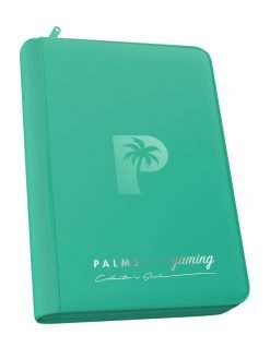 Palms Off Gaming Collector's Series 4 Pocket Zip Binder - Turquoise