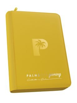 Palms Off Gaming Collector's Series 4 Pocket Zip Binder - Yellow