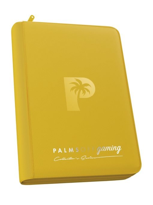 Palms Off Gaming Collector'S Series 4 Pocket Zip Binder - Yellow Palms Off Gaming Collector'S Series 4 Pocket Zip Binder - Yellow