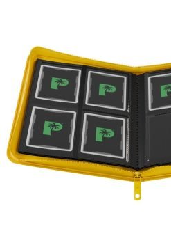 Alternative view of Palms Off Gaming Collector's Series 4 Pocket Zip Binder - Yellow