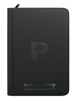 Palms Off Gaming Collector'S Series 9 Pocket Zip Binder - Black - Image 7 Palms Off Gaming Collector'S Series 9 Pocket Zip Binder - Black - Image 7