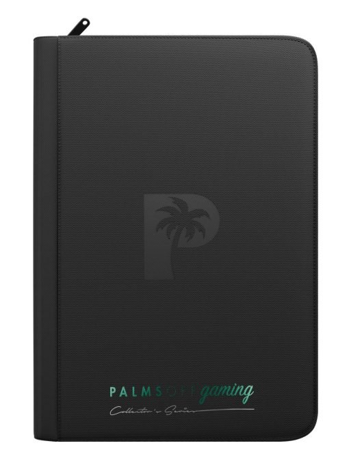 Palms Off Gaming Collector'S Series 9 Pocket Zip Binder - Black - Image 7 Palms Off Gaming Collector'S Series 9 Pocket Zip Binder - Black - Image 7