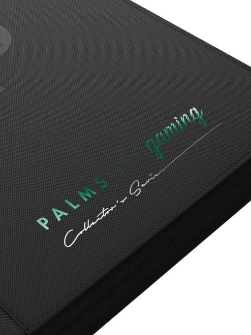 Palms Off Gaming Collector'S Series 9 Pocket Zip Binder - Black - Image 4 Palms Off Gaming Collector'S Series 9 Pocket Zip Binder - Black - Image 4