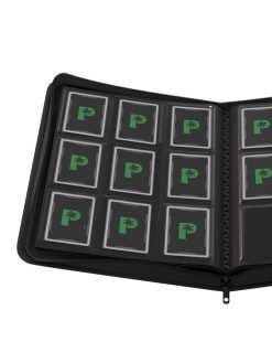 Alternative view of Palms Off Gaming Collector's Series 9 Pocket Zip Binder - Black