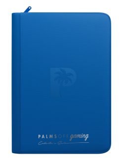 Palms Off Gaming Collector'S Series 9 Pocket Zip Binder - Blue - Image 7 Palms Off Gaming Collector'S Series 9 Pocket Zip Binder - Blue - Image 7