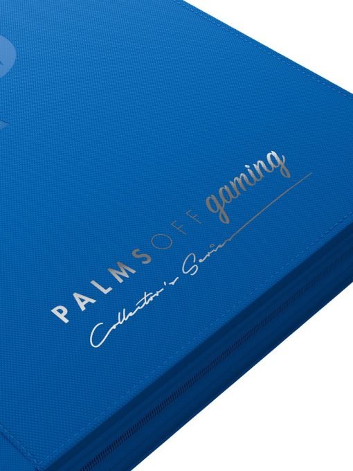 Palms Off Gaming Collector'S Series 9 Pocket Zip Binder - Blue - Image 4 Palms Off Gaming Collector'S Series 9 Pocket Zip Binder - Blue - Image 4