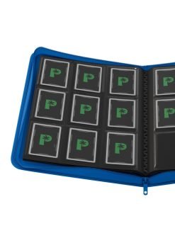 Alternative view of Palms Off Gaming Collector's Series 9 Pocket Zip Binder - Blue