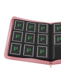 Alternative view of Palms Off Gaming Collector's Series 9 Pocket Zip Binder - Pink