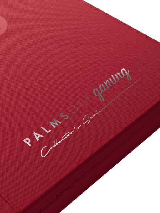 Palms Off Gaming Collector'S Series 9 Pocket Zip Binder - Red - Image 4 Palms Off Gaming Collector'S Series 9 Pocket Zip Binder - Red - Image 4